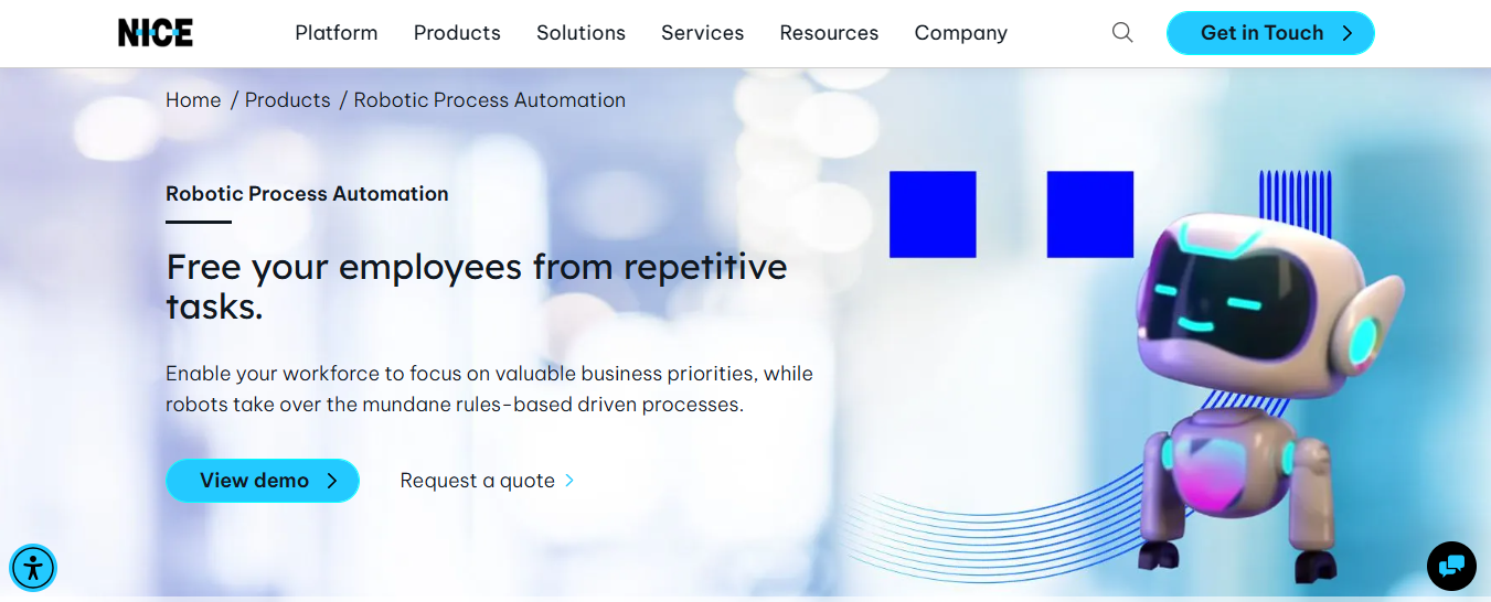 nice - UiPath Competitors