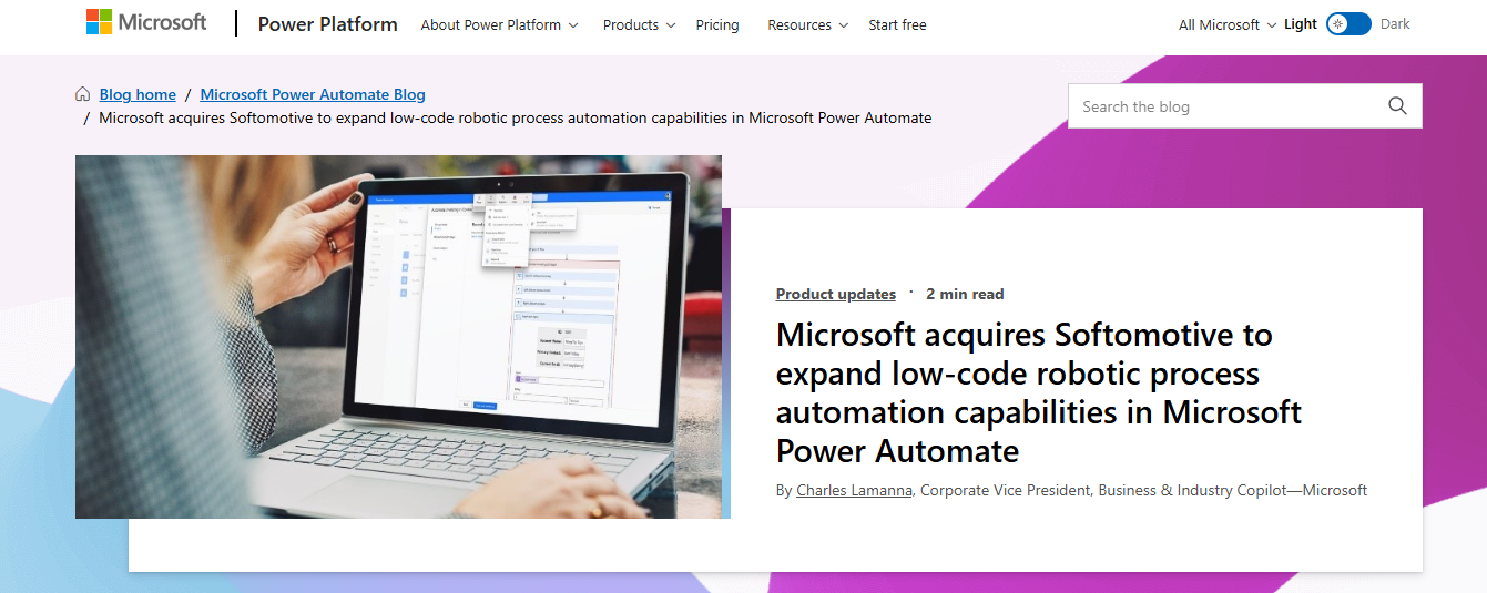 softomotive - UiPath Competitors