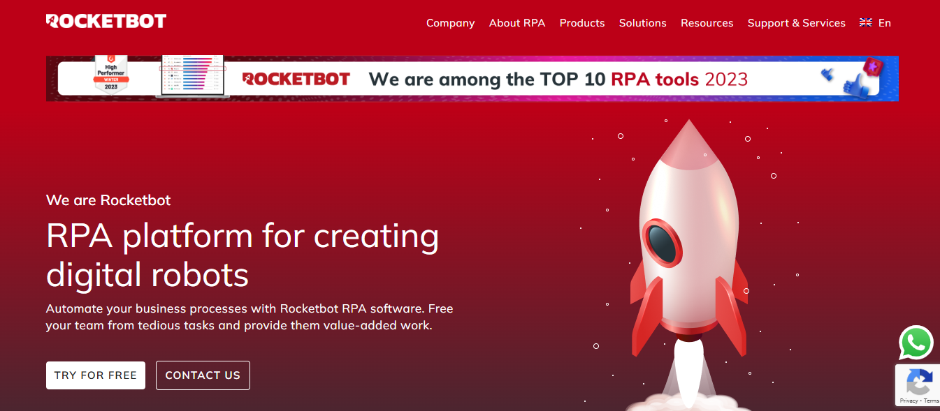 rocketbot - UiPath Competitors