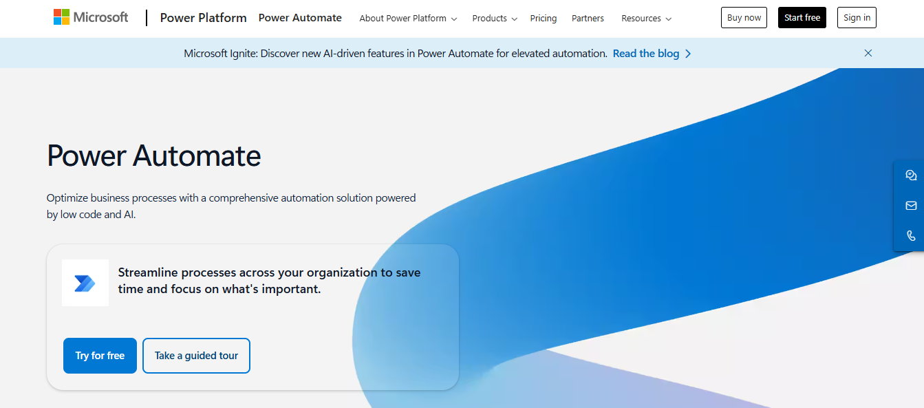 ms power automate - UiPath Competitors