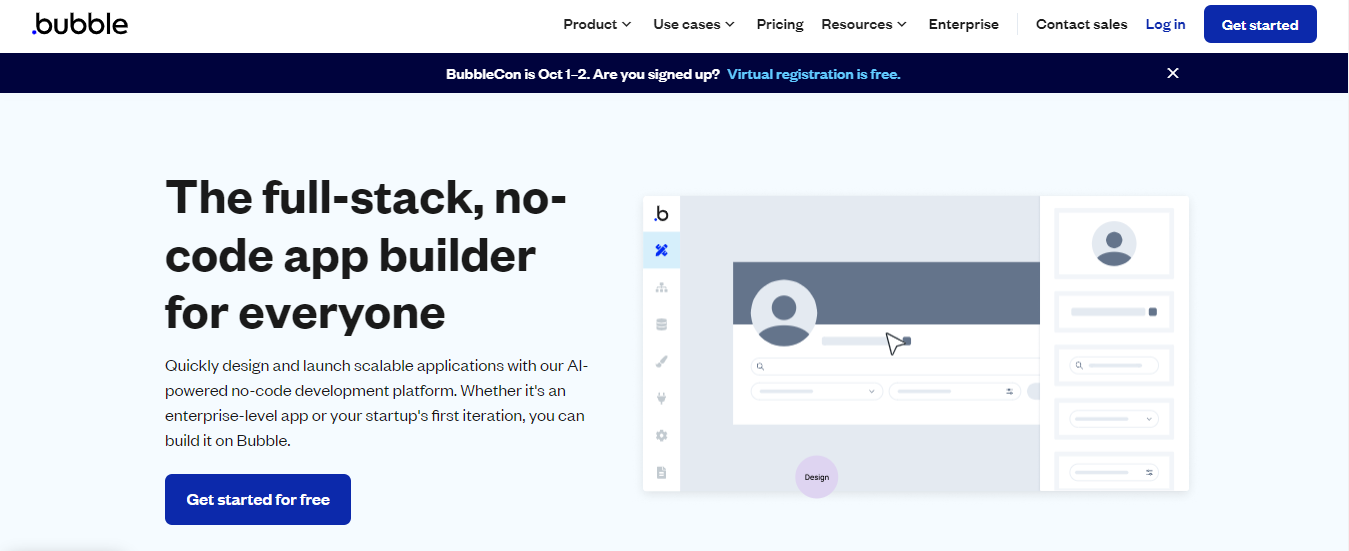 bubble - AI Application Development