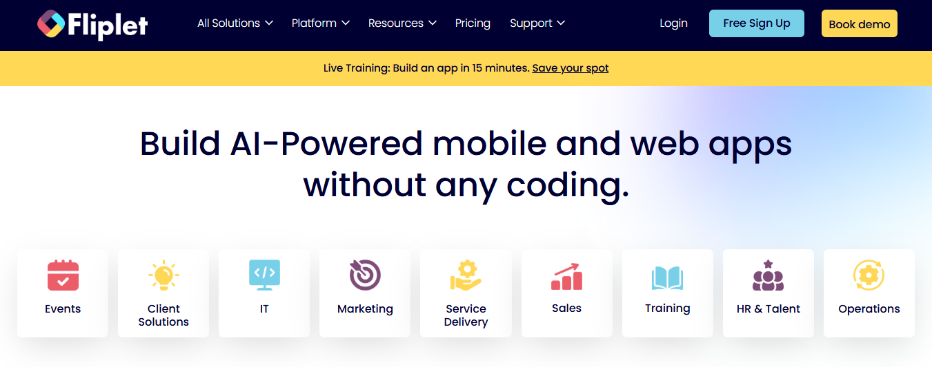 fliplet - AI App Builder 