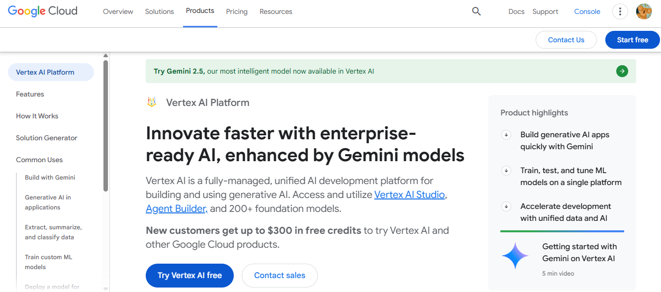 vertex ai - AI App Builder 