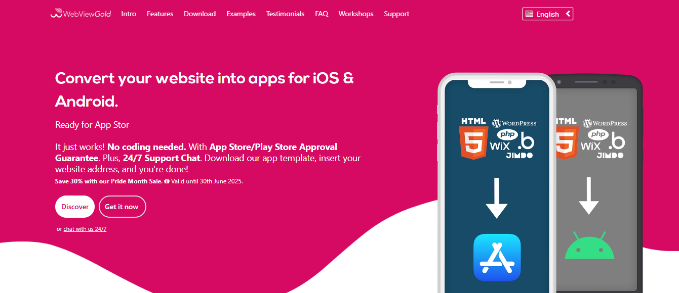 web view gold - AI App Builder 