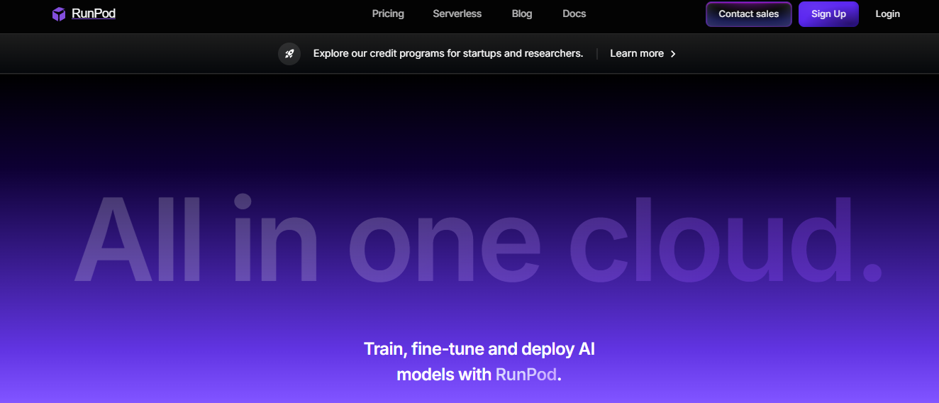 run pod - SageMaker Alternatives