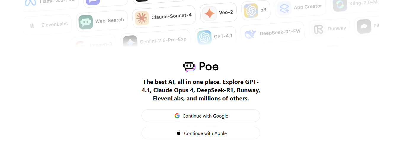 poe - gemini alternatives
