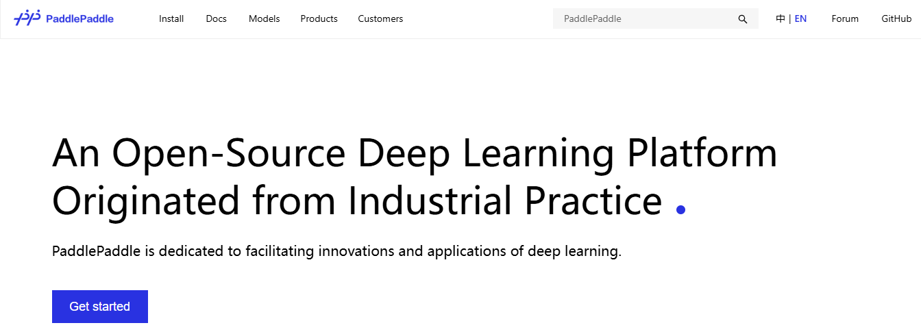 paddle paddle - AI Frameworks