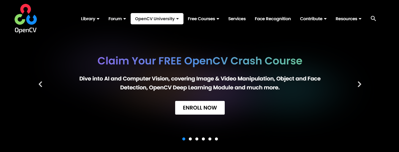 open cv - AI Frameworks