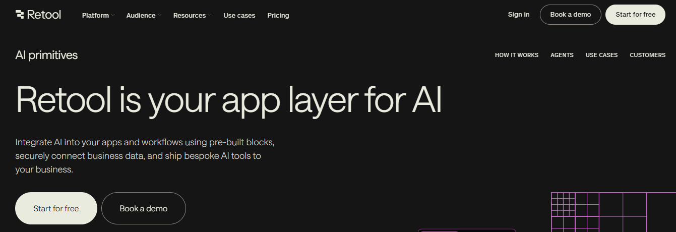 retool - AI Application Development