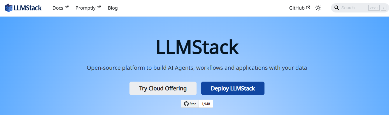 llm stack - Flowise AI 