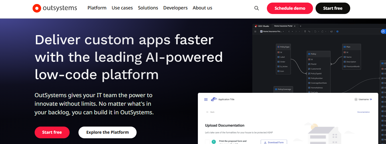 out systems - AI Application Development