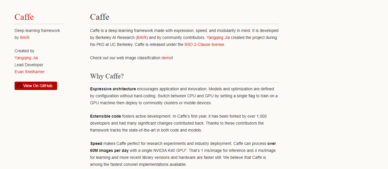 caffe - Generative AI Development Services