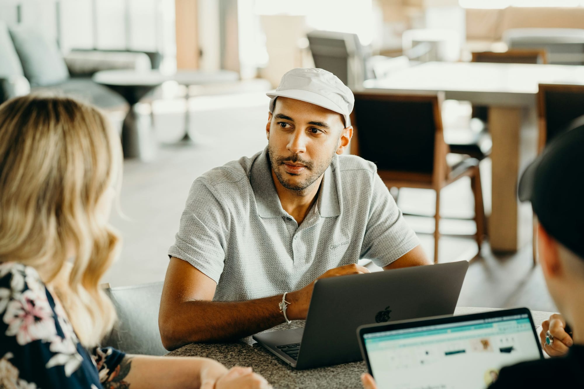 employees talking - How To Build AI