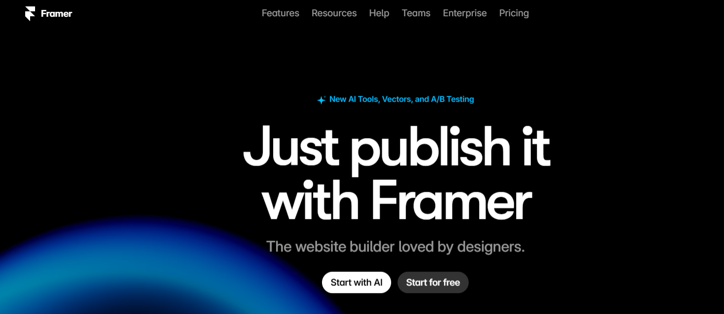 Framer - Gen AI Platforms