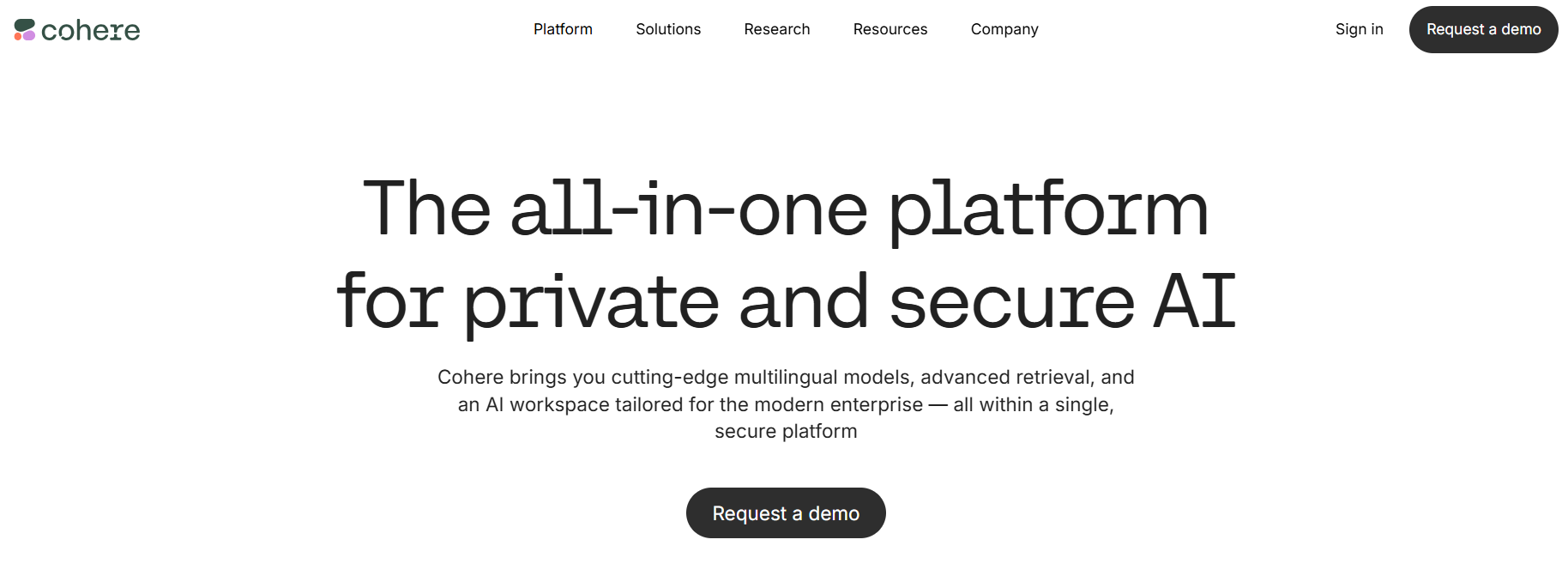 Cohere - generative ai providers