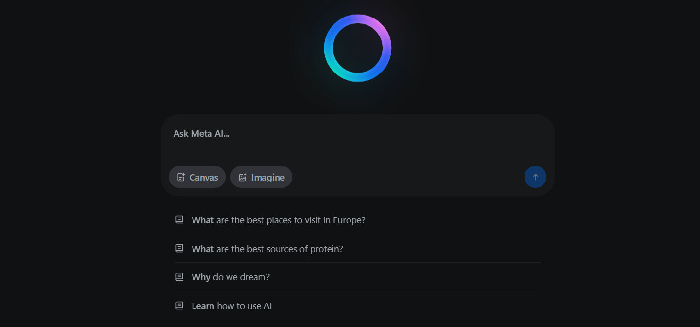 Meta - generative ai providers