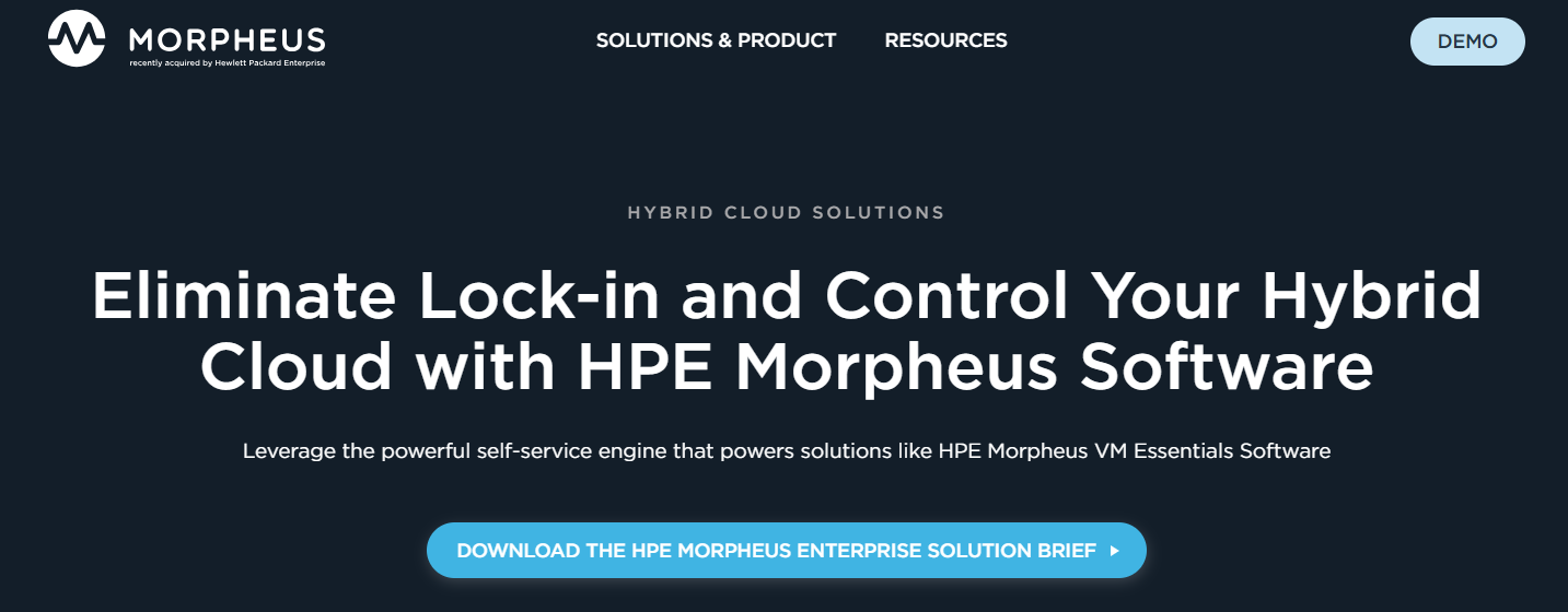 Morpheus Data - Top AI Cloud Business Management Platform Tools