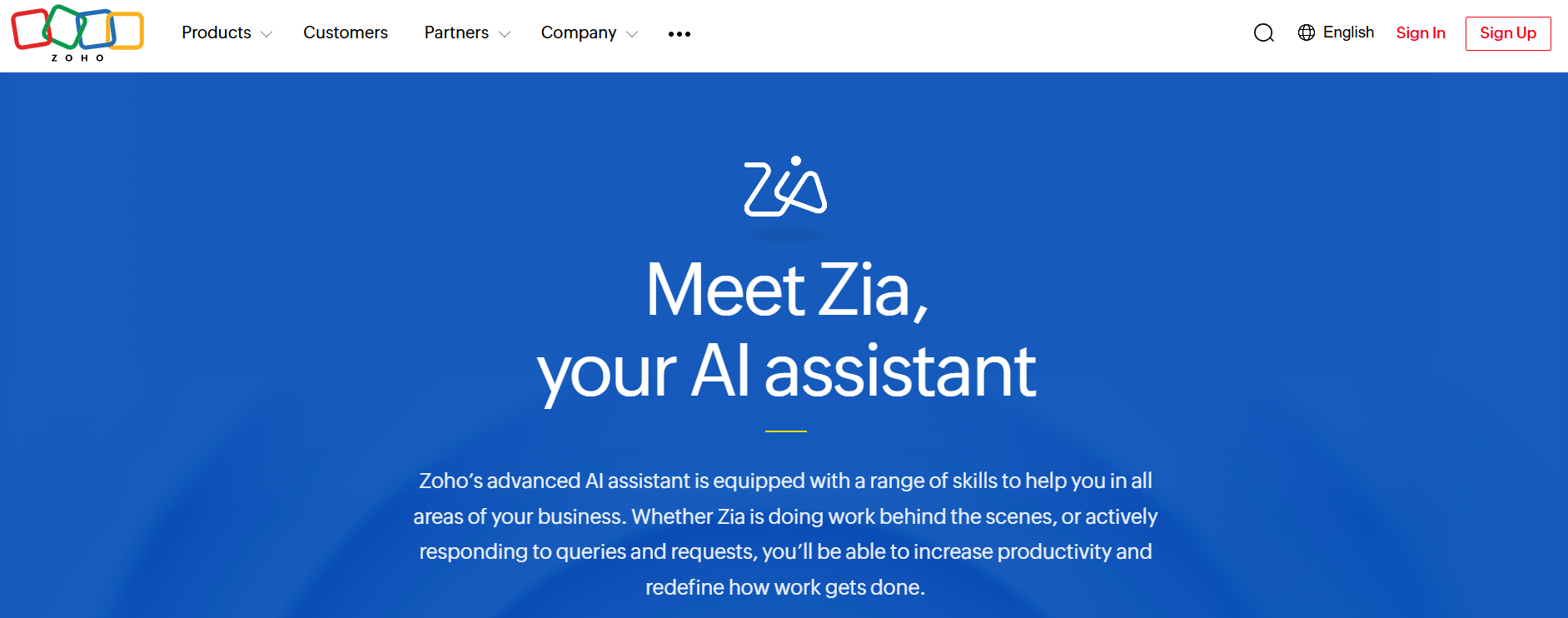 Zoho One - Top AI Cloud Business Management Platform Tools