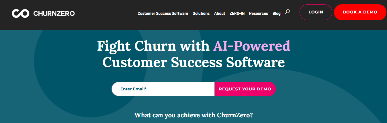 churn zero - Enterprise Generative AI Tools