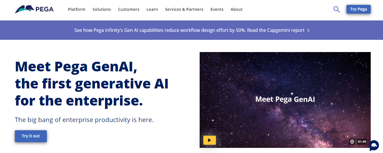 pega - Enterprise Generative AI Tools