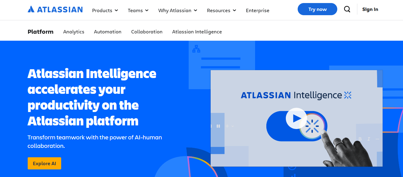 Atlassian - Top AI Cloud Business Management Platform Tools