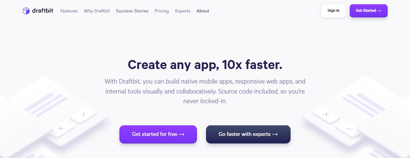 Draftbit - AI app builder