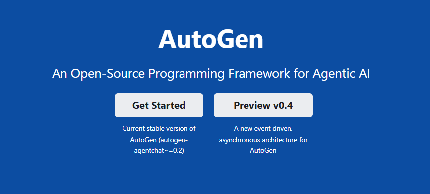 AutoGen - LangChain Alternatives