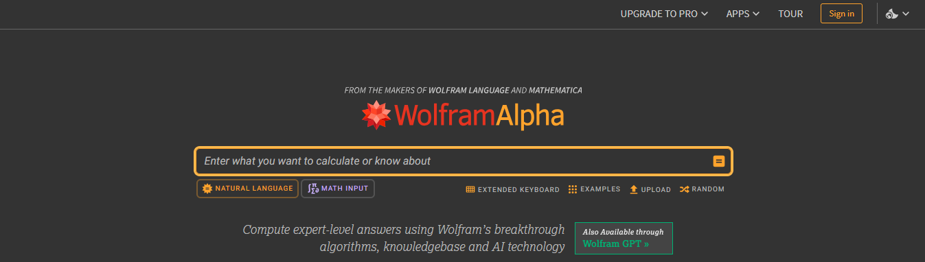 wolfram alpha - Wit.ai Alternatives 