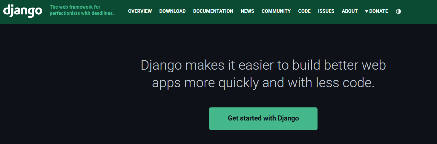 Django - Mobile App Development Frameworks