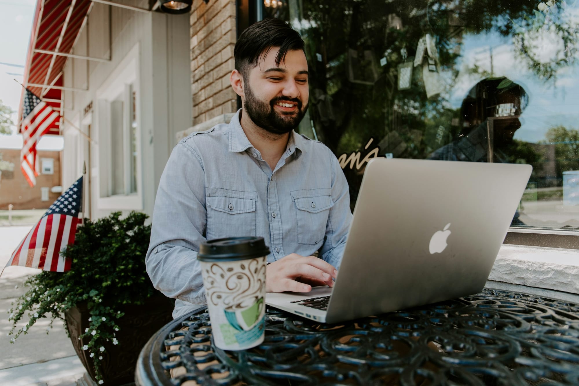 man smiling - LLM Agents