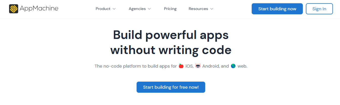 app machine - Best No-Code App Builders