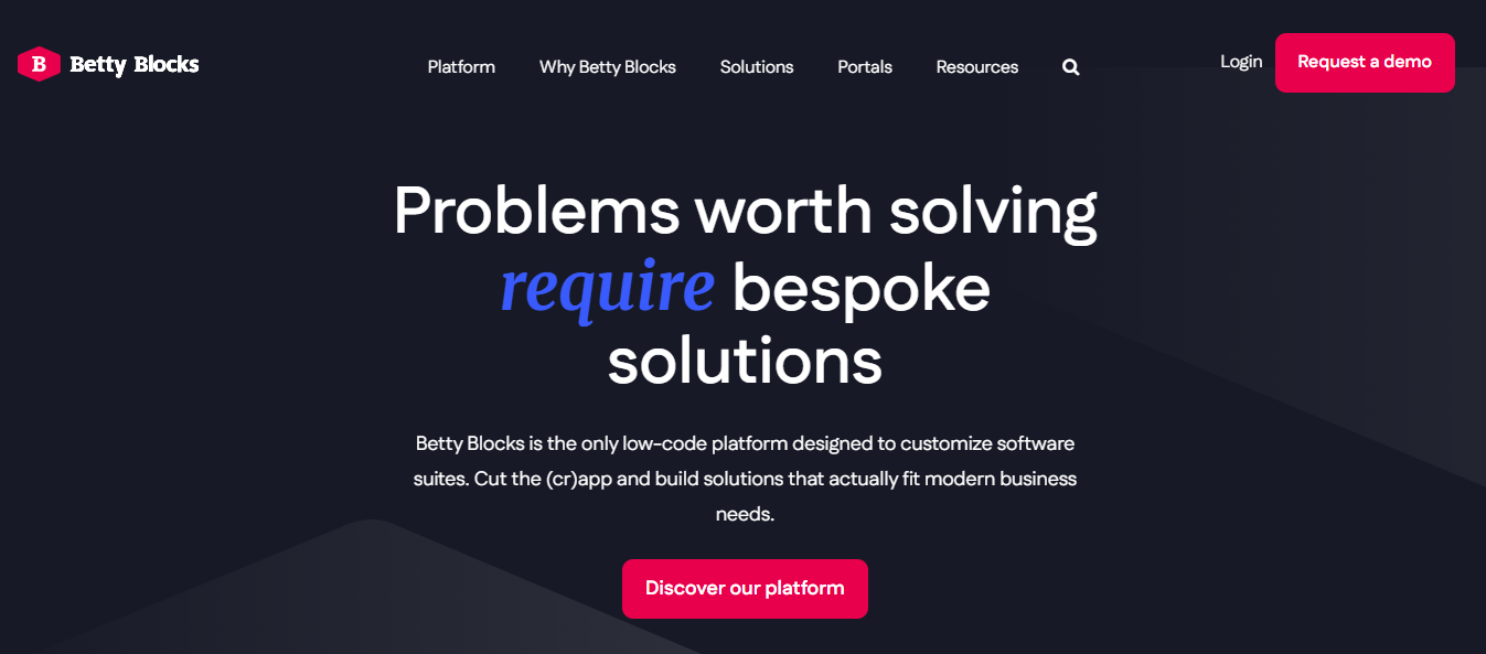 betty blocks - Best No-Code App Builders