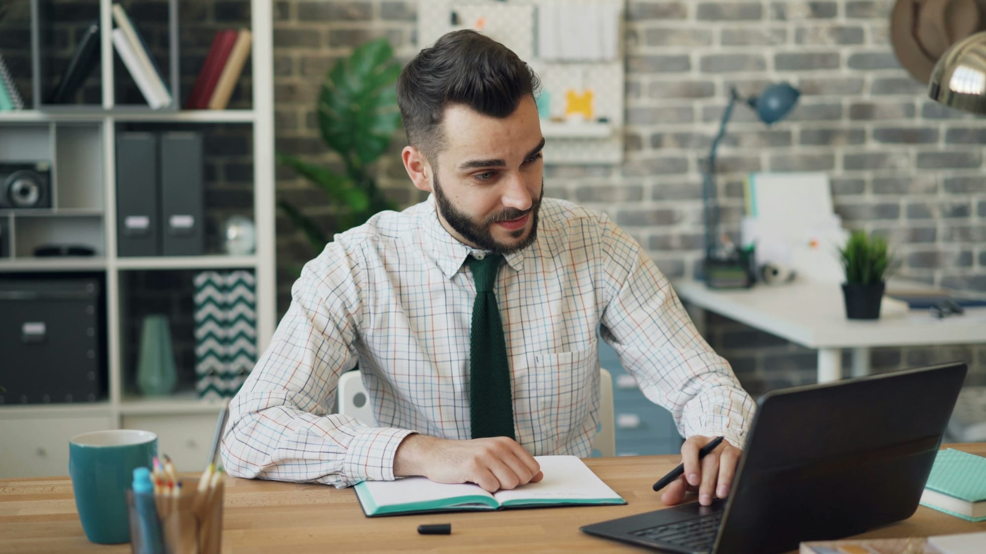 Person Using Laptop - Flowise AI